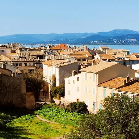 شقة Jolie Pierre & Avec Vue Sur St Tropez غريمو